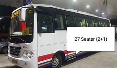 Rent 27 Seater Bharatbenz Minibus In Bangalore