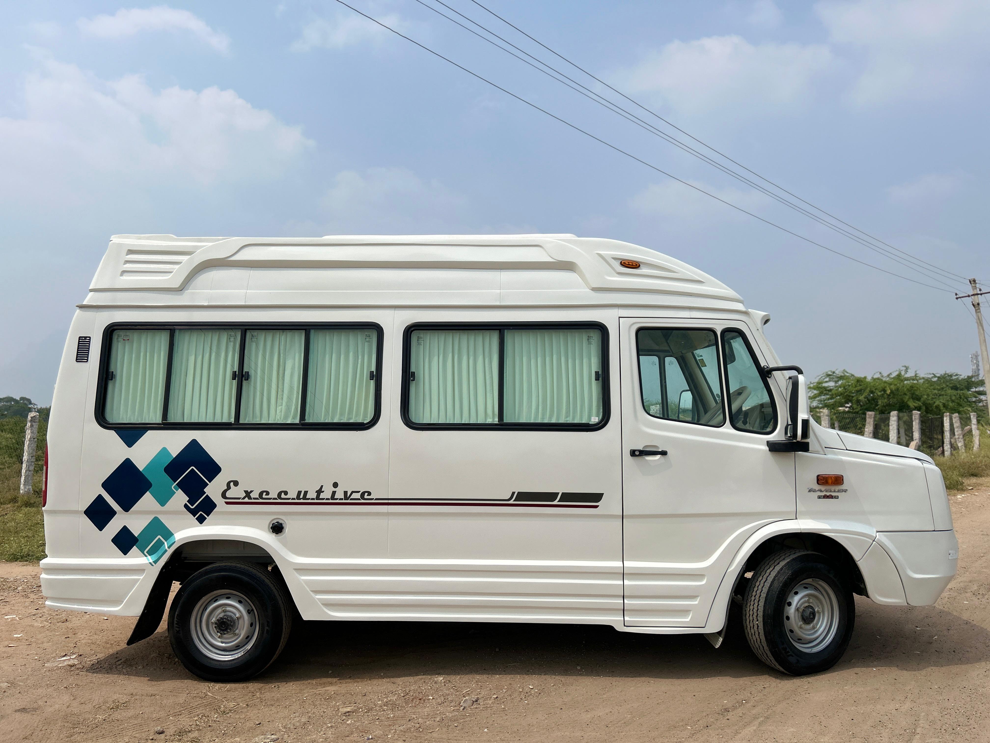 Book 20 Seater Tempo Traveller Maharaja Seats