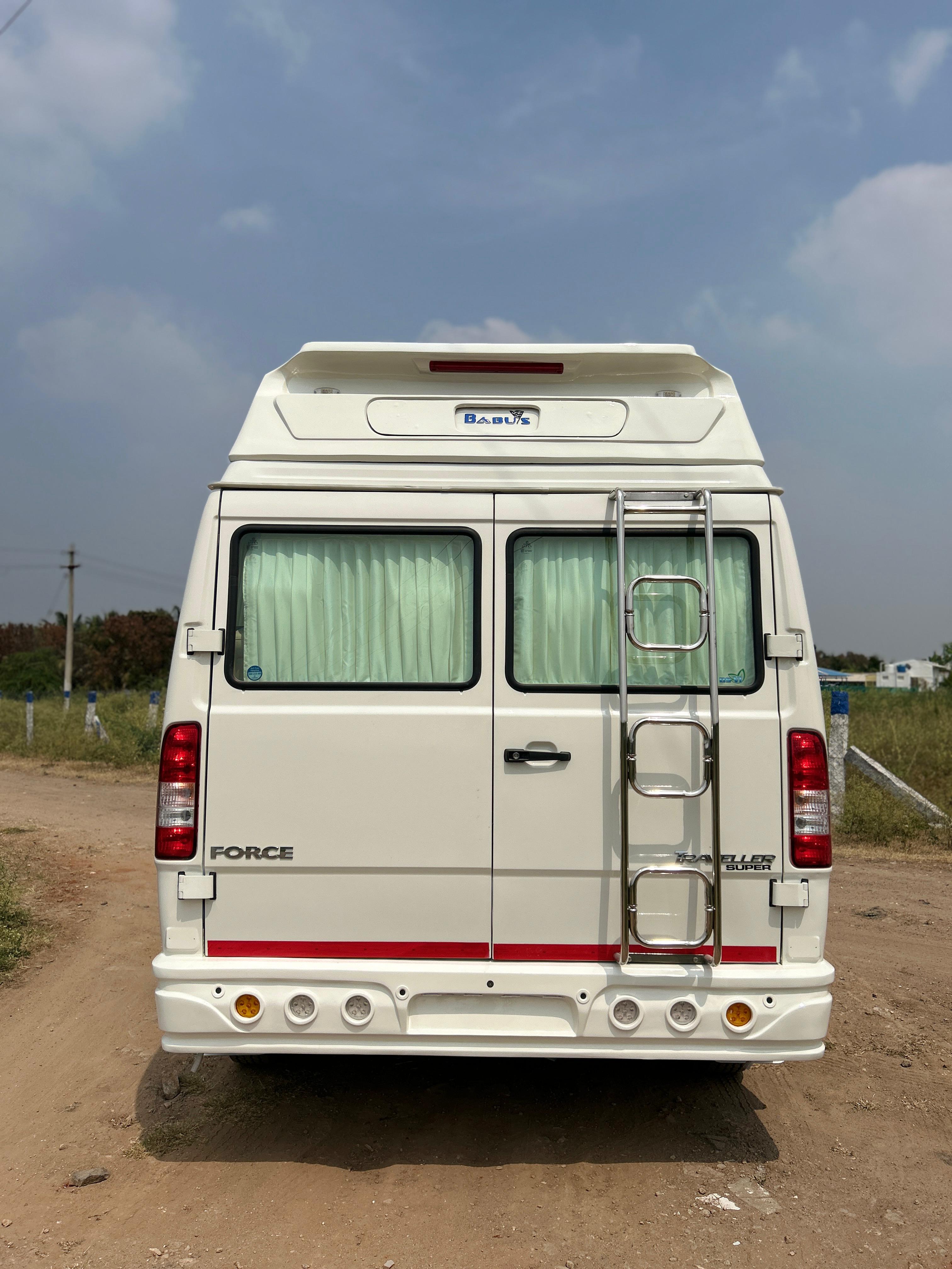 Premium Maharaja Seats in Tempo Traveller