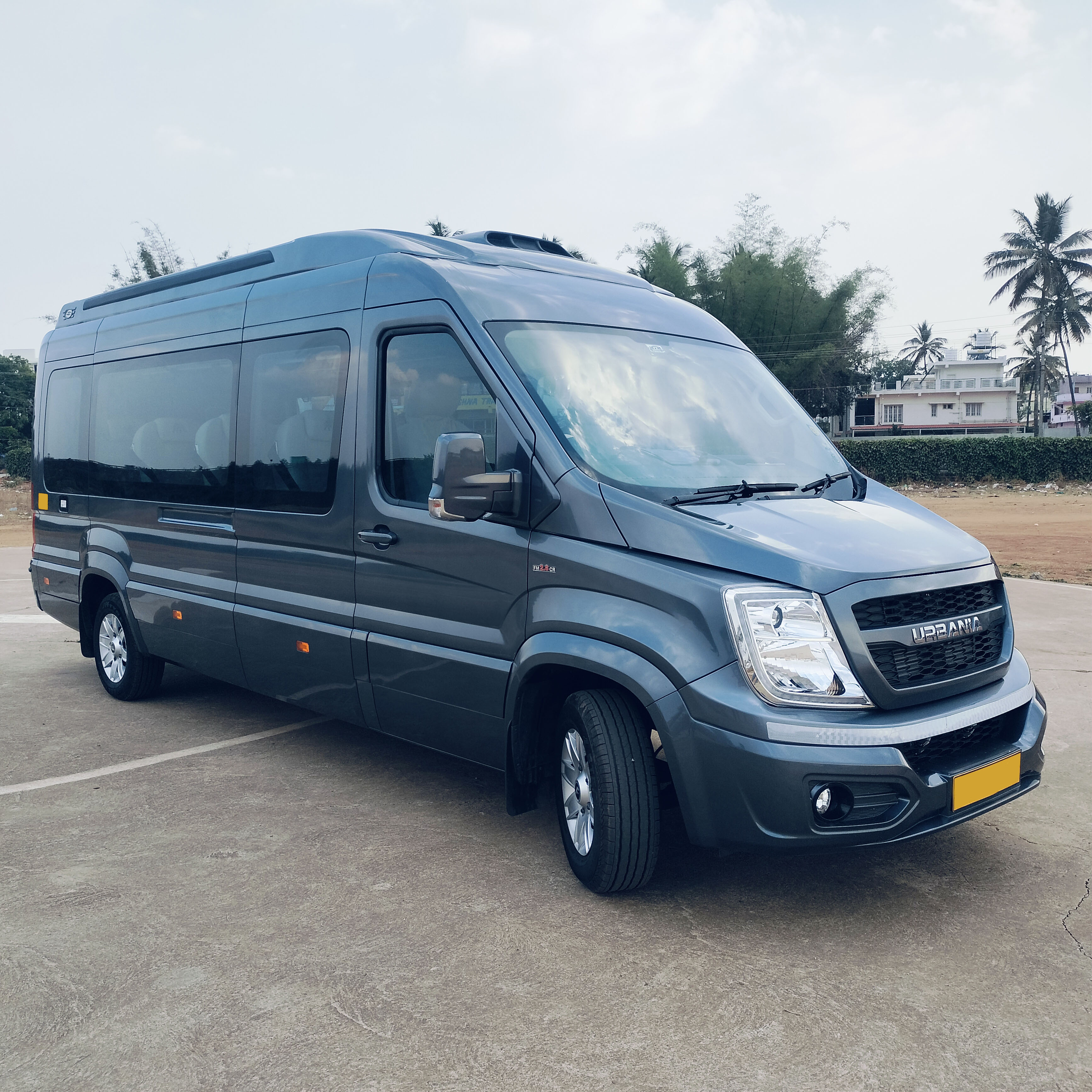 12 Seater Force Urbania Interior
