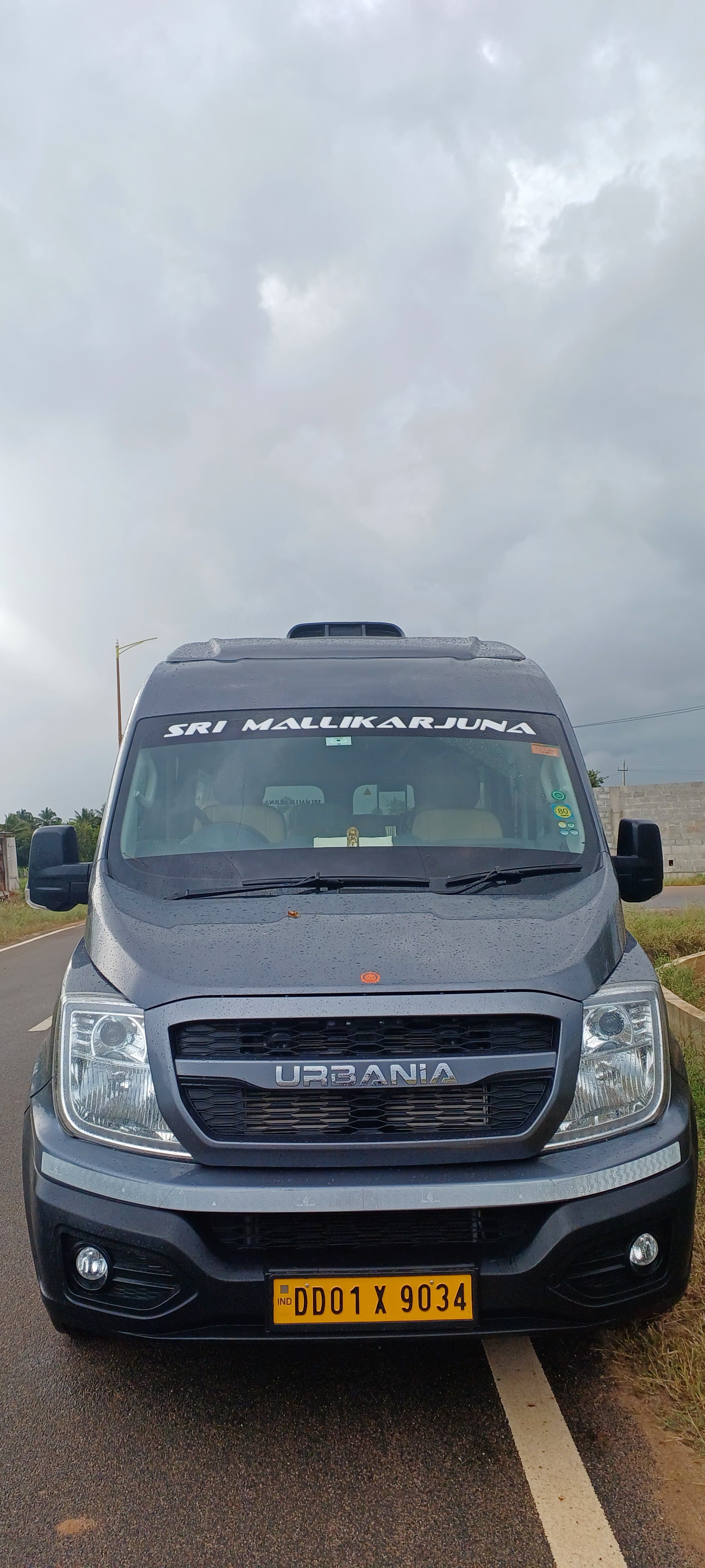 Luxury 16 seater Force Urbania Interior