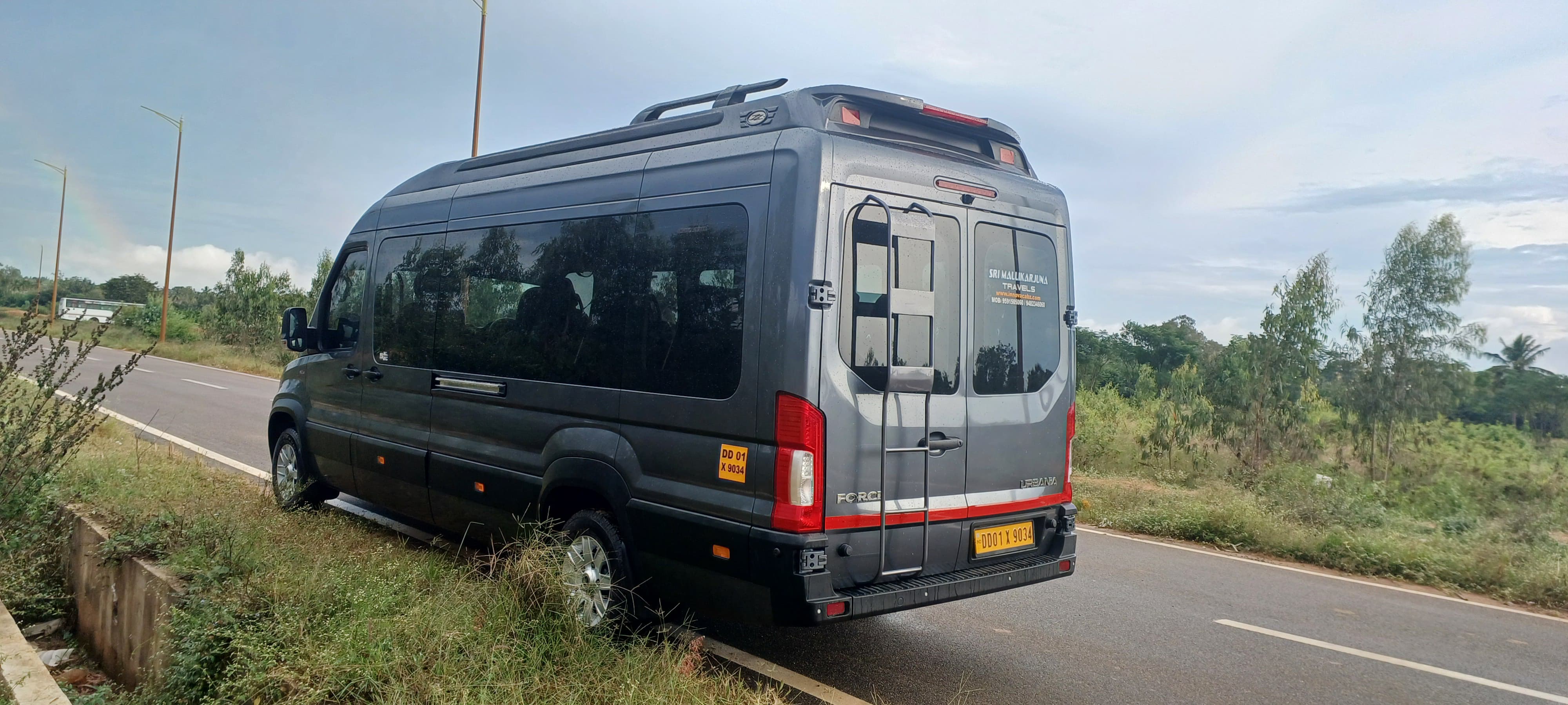 Book Luxury 16 seater Urbania with Maharaja Seats